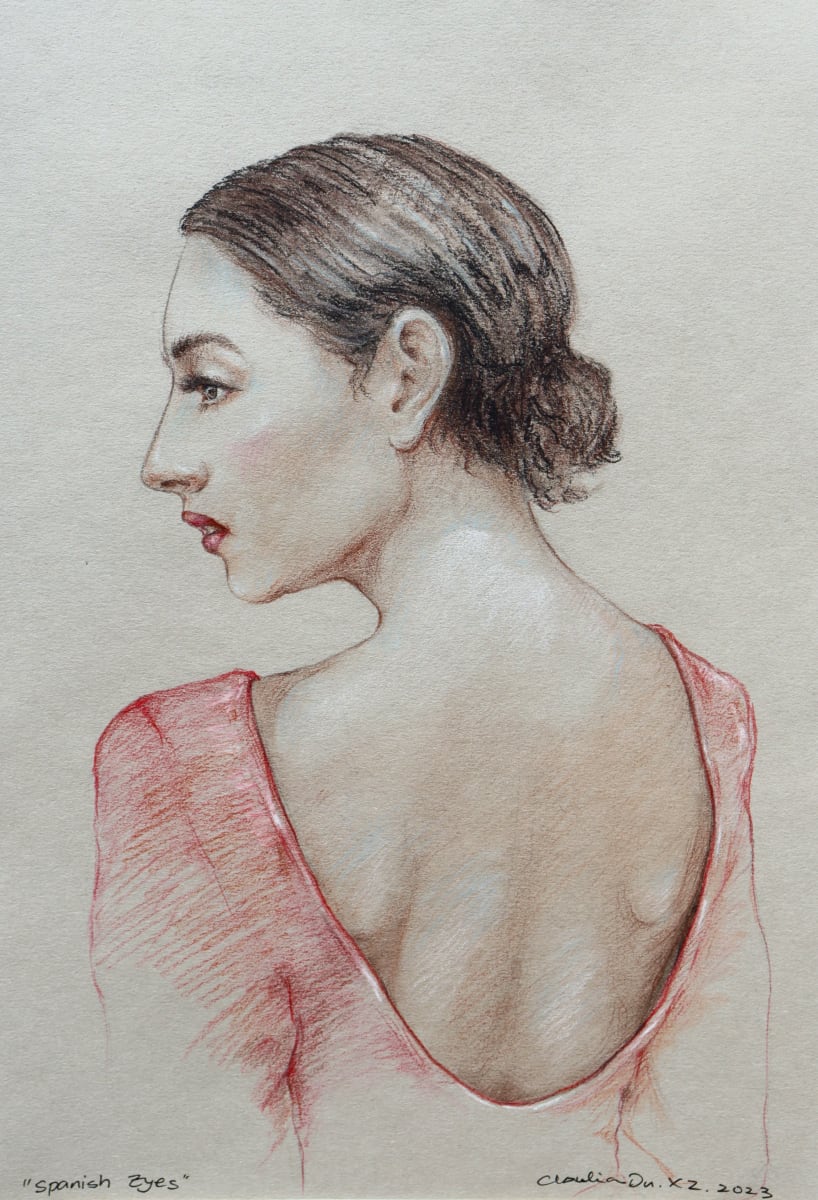 Spanish Eyes by Claudia.Du.XZ Art 