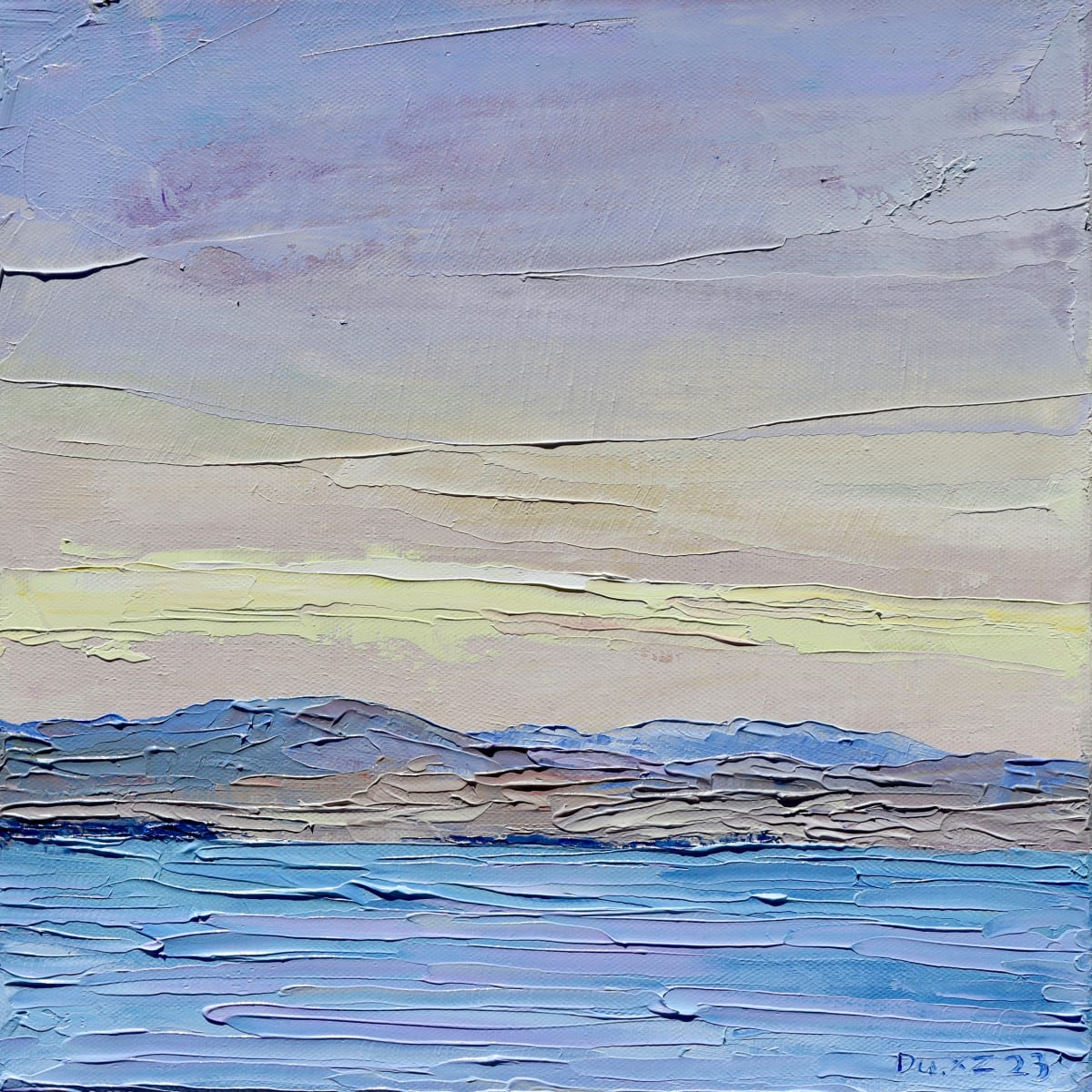 Pukaki Moods #25 by Claudia.Du.XZ Art 