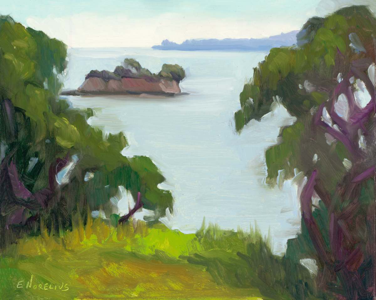 China Camp Plein Air by Erica Norelius 