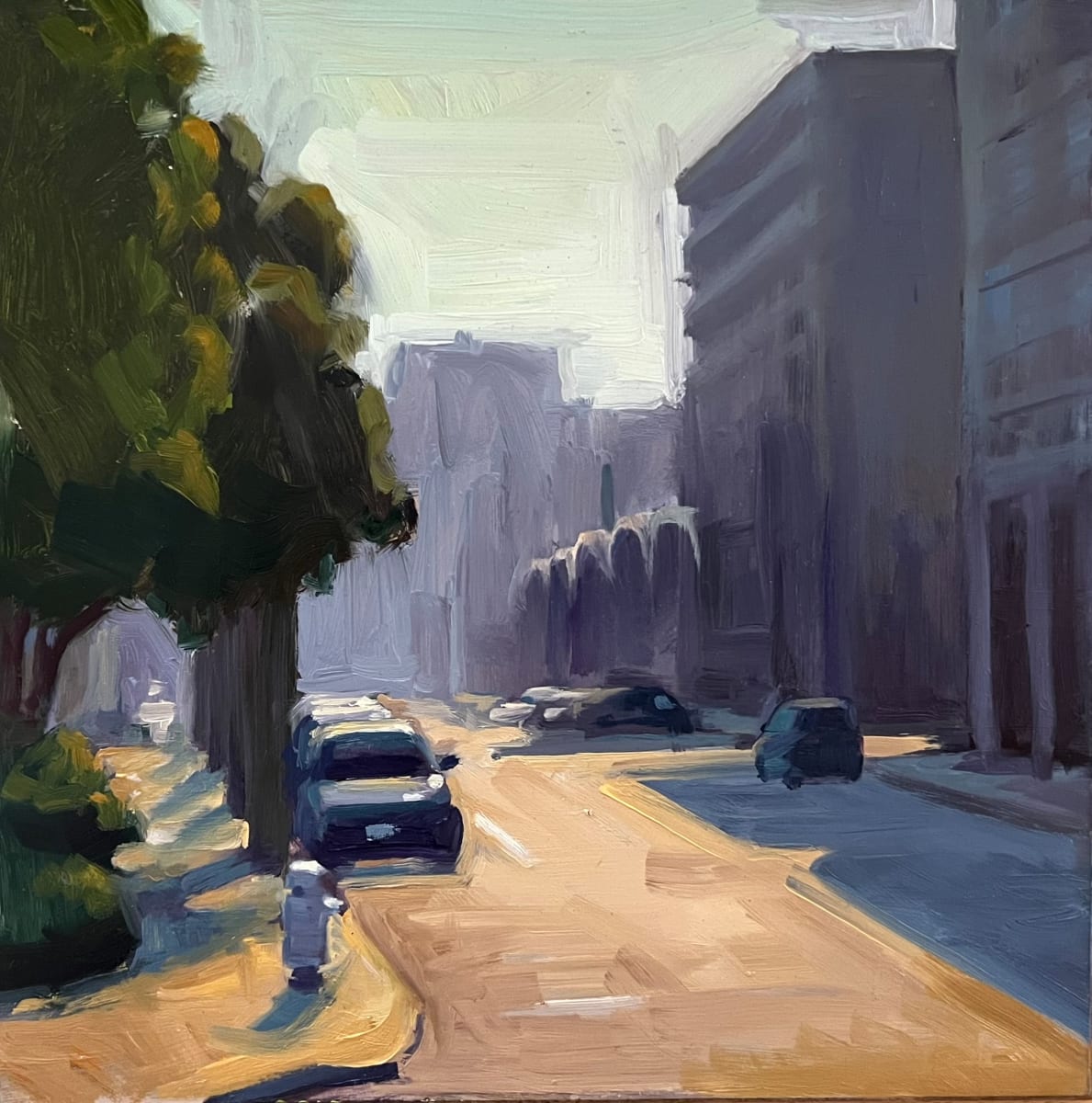 Morning Light on the Oakland Streets by Erica Norelius 