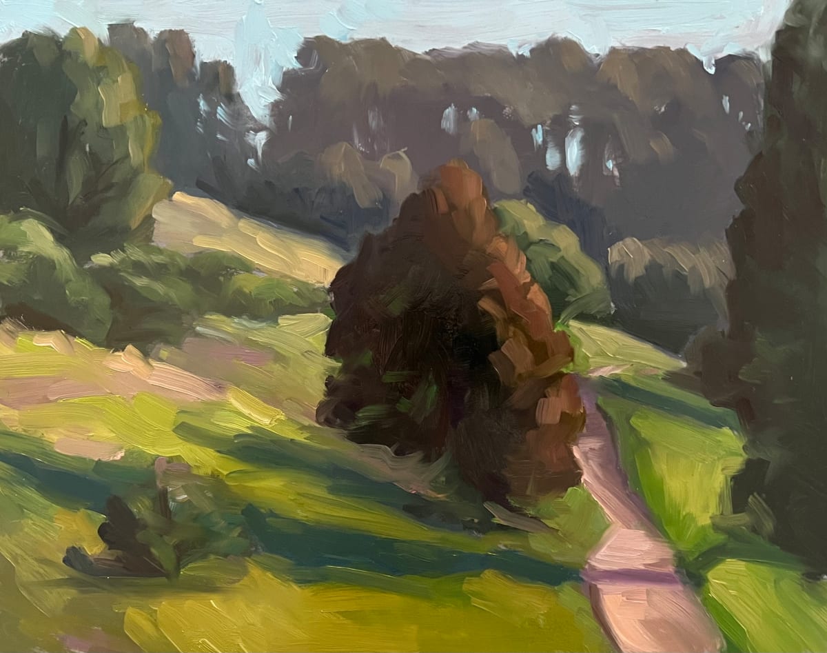 Berkeley Hills, Tilden Park, Plein Air by Erica Norelius 