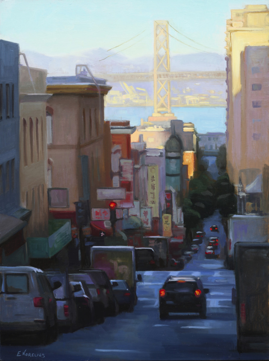 Overlooking Chinatown by Erica Norelius 