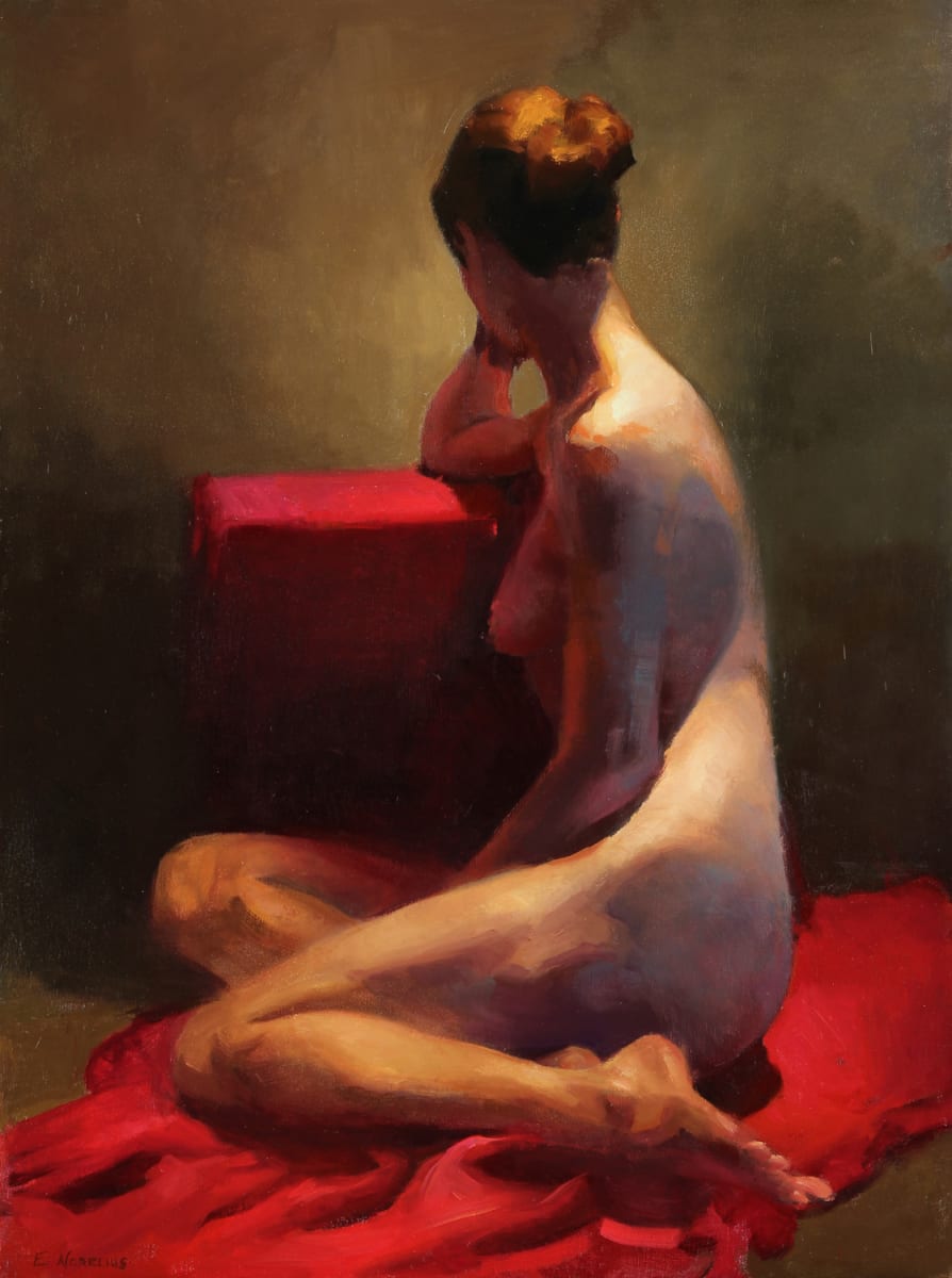 Red Drape by Erica Norelius, Image 1.