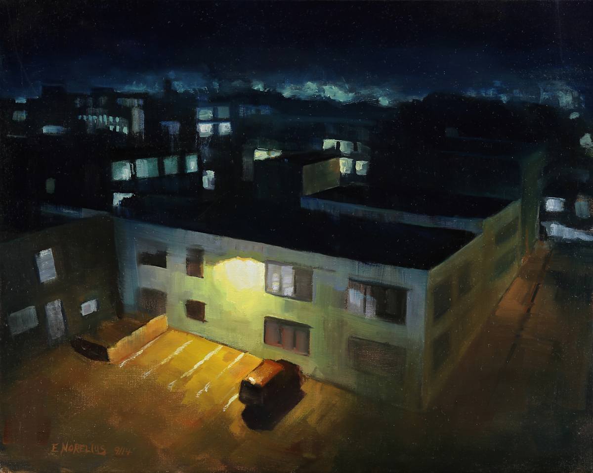 Working Late by Erica Norelius, Image 1.