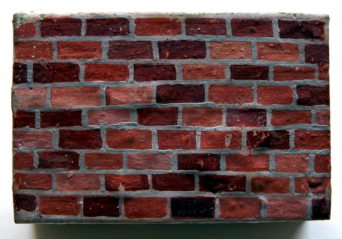 Brick Wall by Jules de Balincourt 