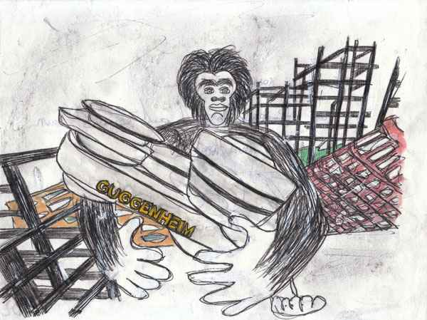 Untitled (from "King Kong and the End of the World") by Federico Solmi 