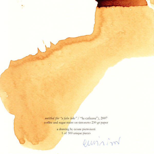 Untitled (for a "a false luke" / "lu cafausu") by Lu Cafausu 