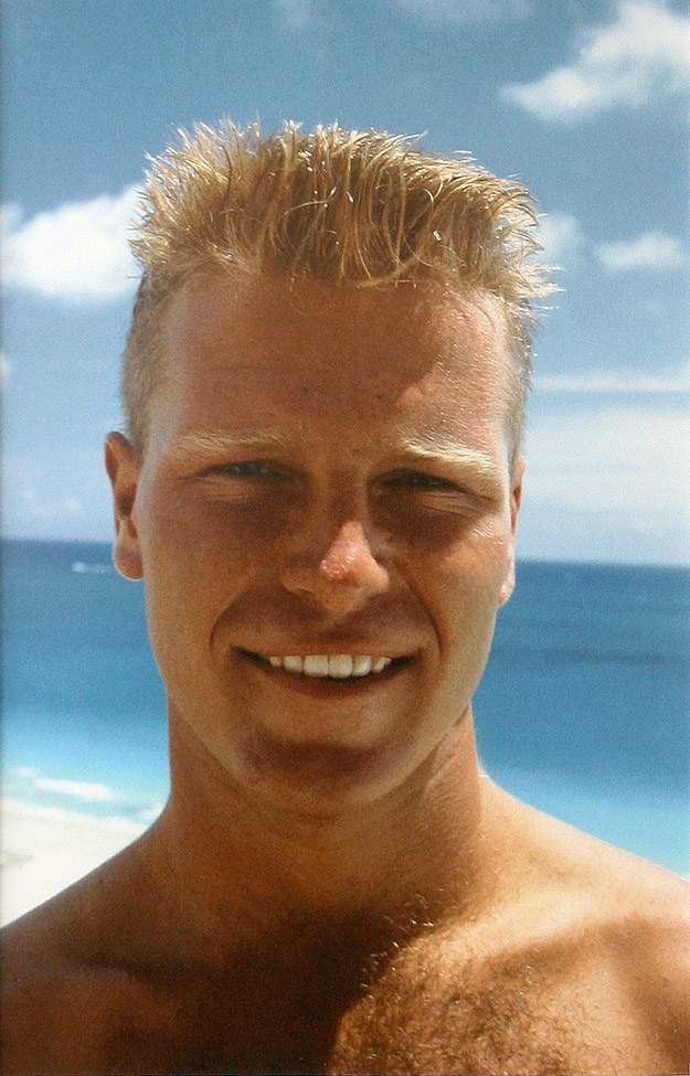 Eric in Miami, '89 by Jack Pierson 