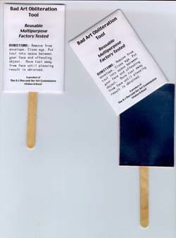 Bad Art Obliteration Tool by Roberta Fallon and Libby Rosof 