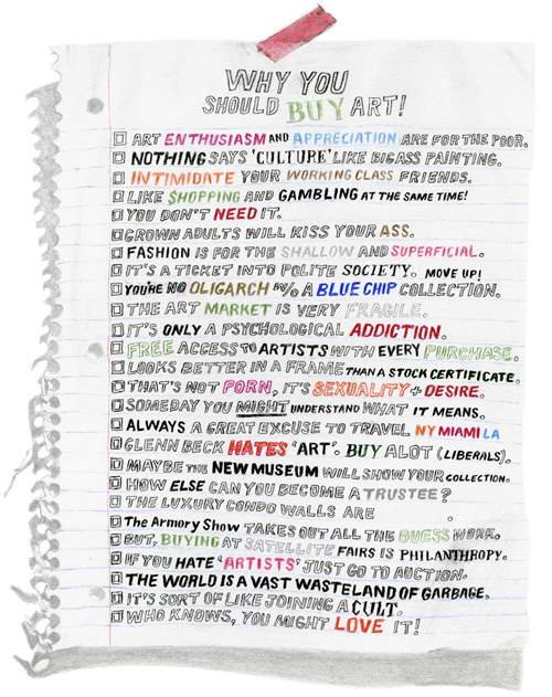 Why You Should Buy Art by William Powhida 