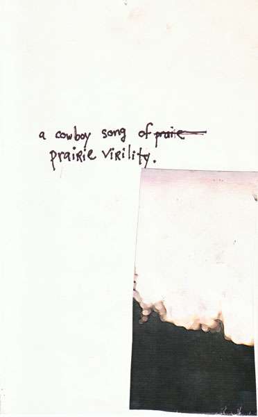A cowboy song of prairie virility by Jennie Portnof 