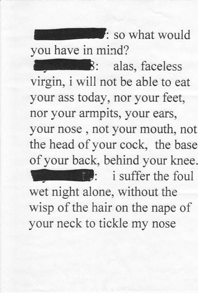 Untitled (chat room) by Joe Ovelman 