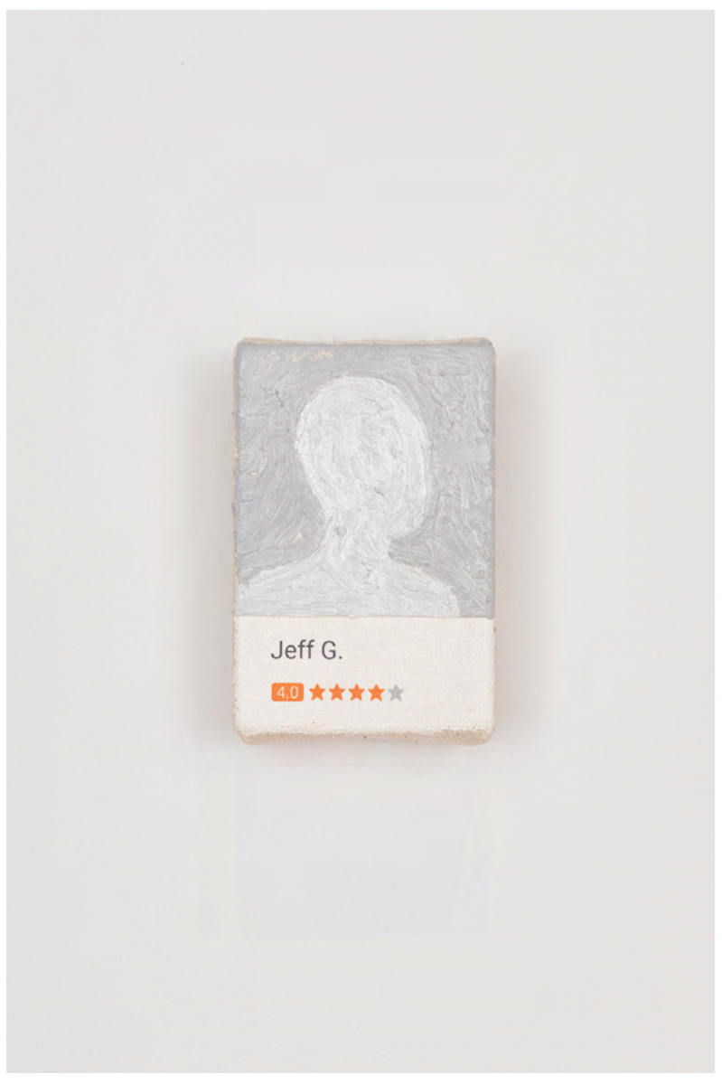 Jeff G. (5 hours, 2009) by Michael Mandiberg, Image 1.