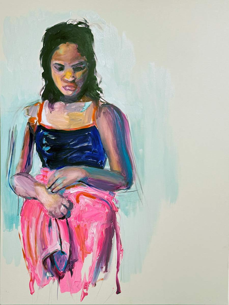 Here She Is  (Version 4) by Nan Ring 