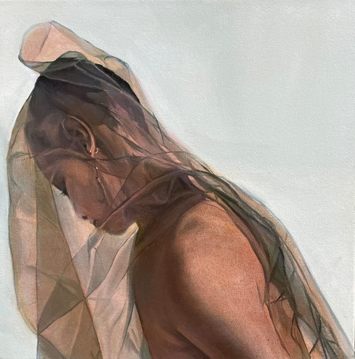 Letetia in Veil  Image: Letetia in Veil, oil on canvas, 2019