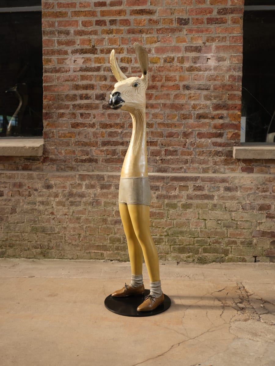 Homo Guanicoe (Lama) by Quentin Garel 