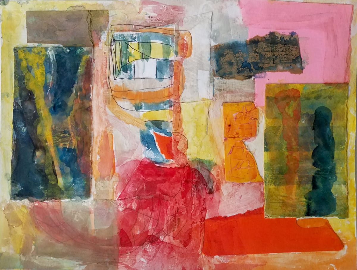 Figures in a Landscape by Alan Lankin 