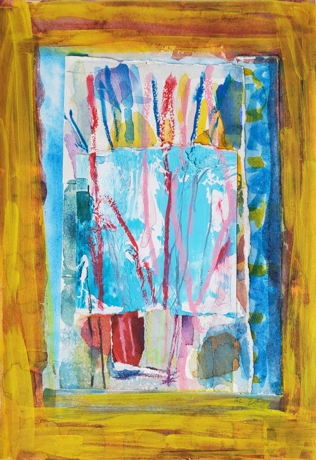 Garden View by Alan Lankin 