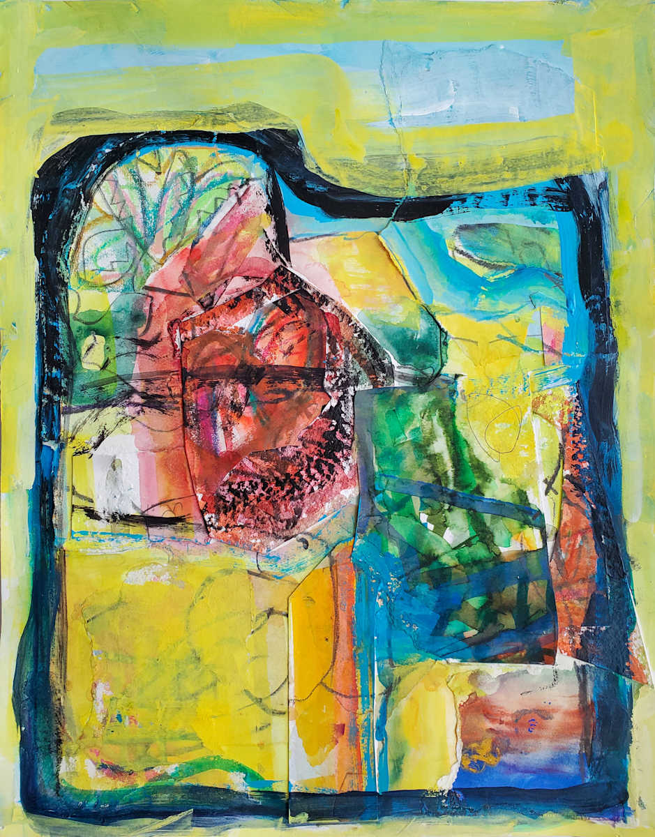 Untitled (22cp19) Land of dreams by Alan Lankin 