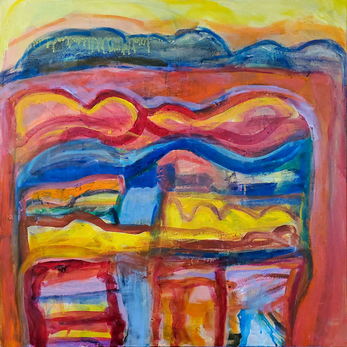 Mountains over Mountains by Alan Lankin 