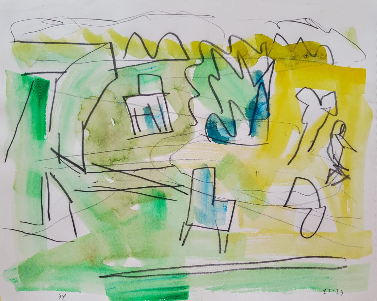 Outside by Alan Lankin 