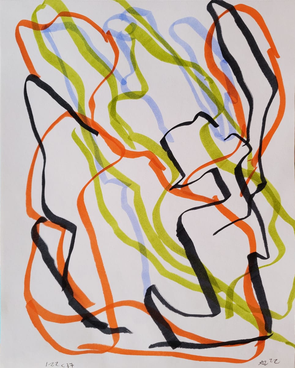 Untitled (sb122c37) swirl / sway by Alan Lankin 