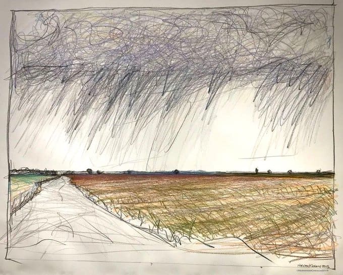 Big May Rain (Dischord), Poinsett County, Arkansas by Norwood Creech 