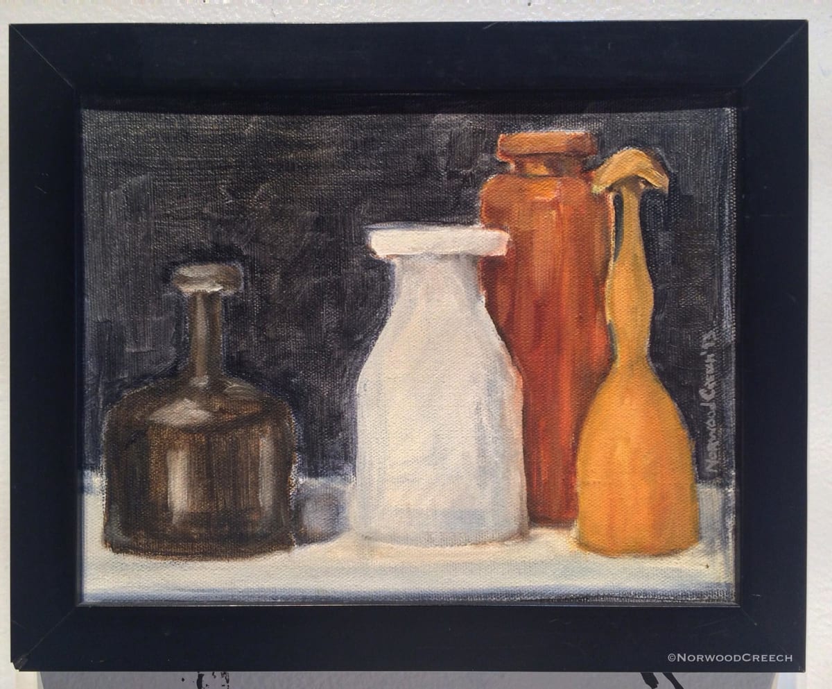 (Small) Bottles in a Row, Image 2.