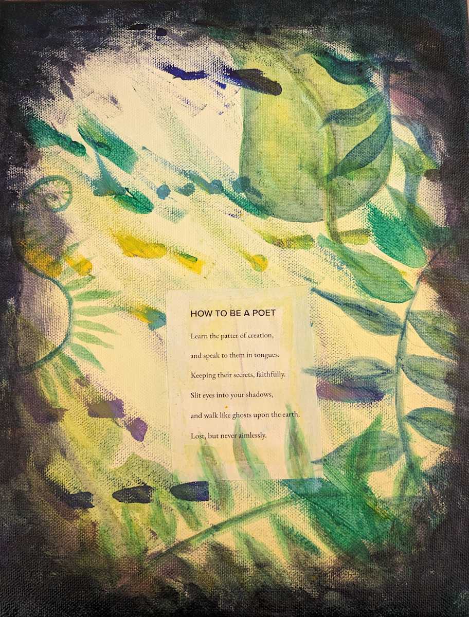 How To Be A Poet by Elizabeth Watson, Image 1.