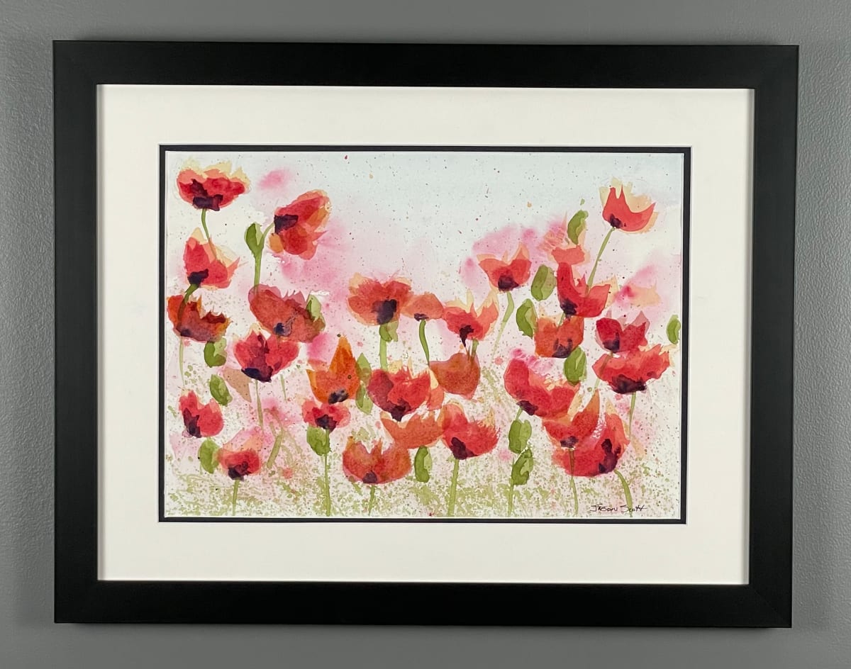 Jane's Poppies by Jason Scott - ART 