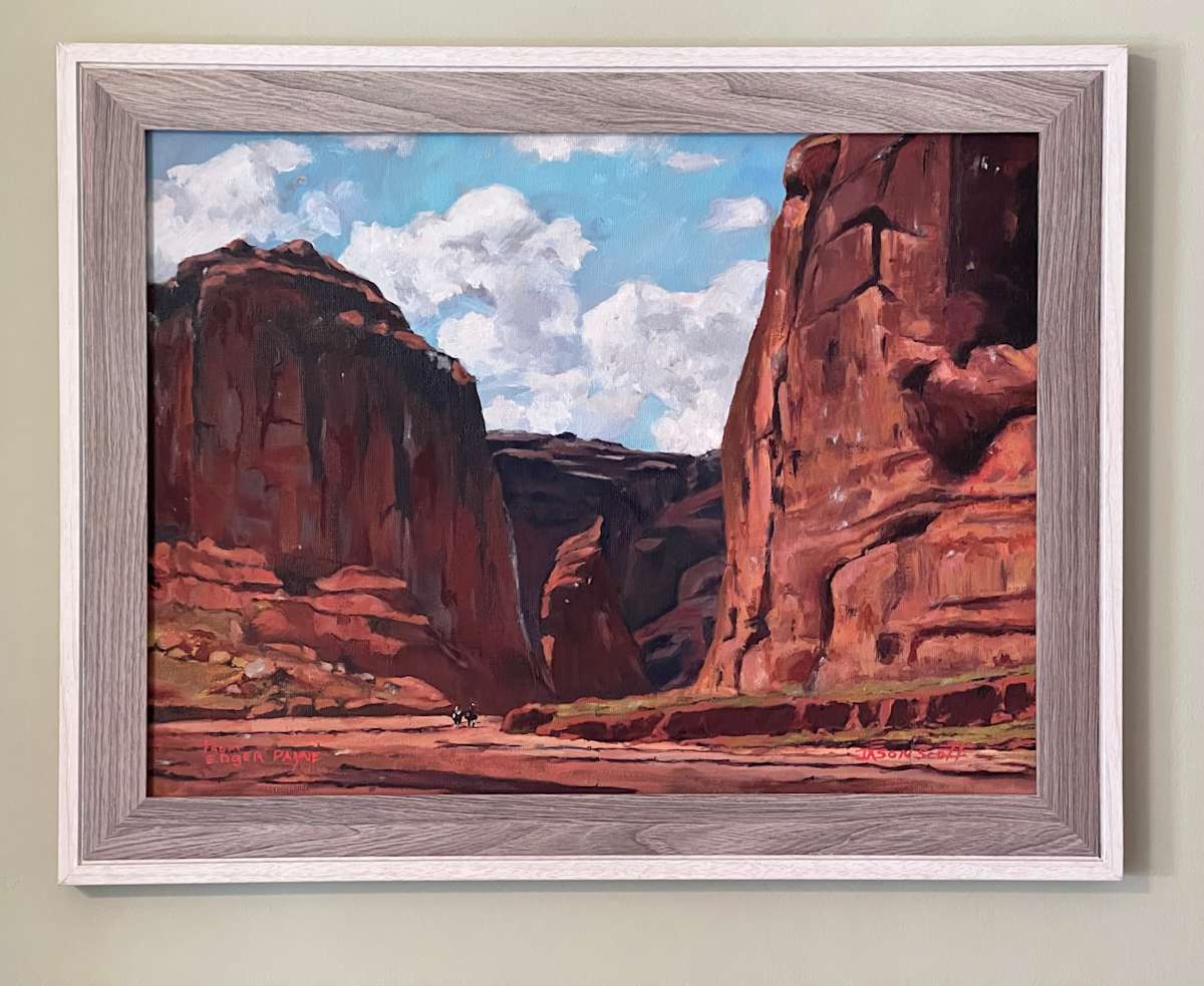 Edgar's Canyon by Jason Scott - ART 