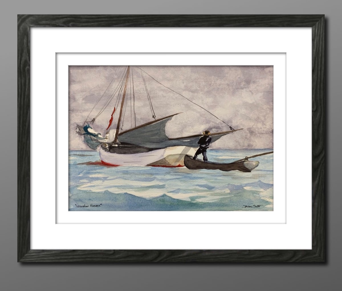 Homer's Boat by Jason Scott - ART, Image 2.