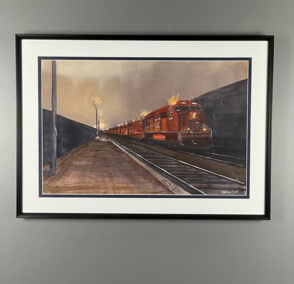 Night Rail by Jason Scott - ART 