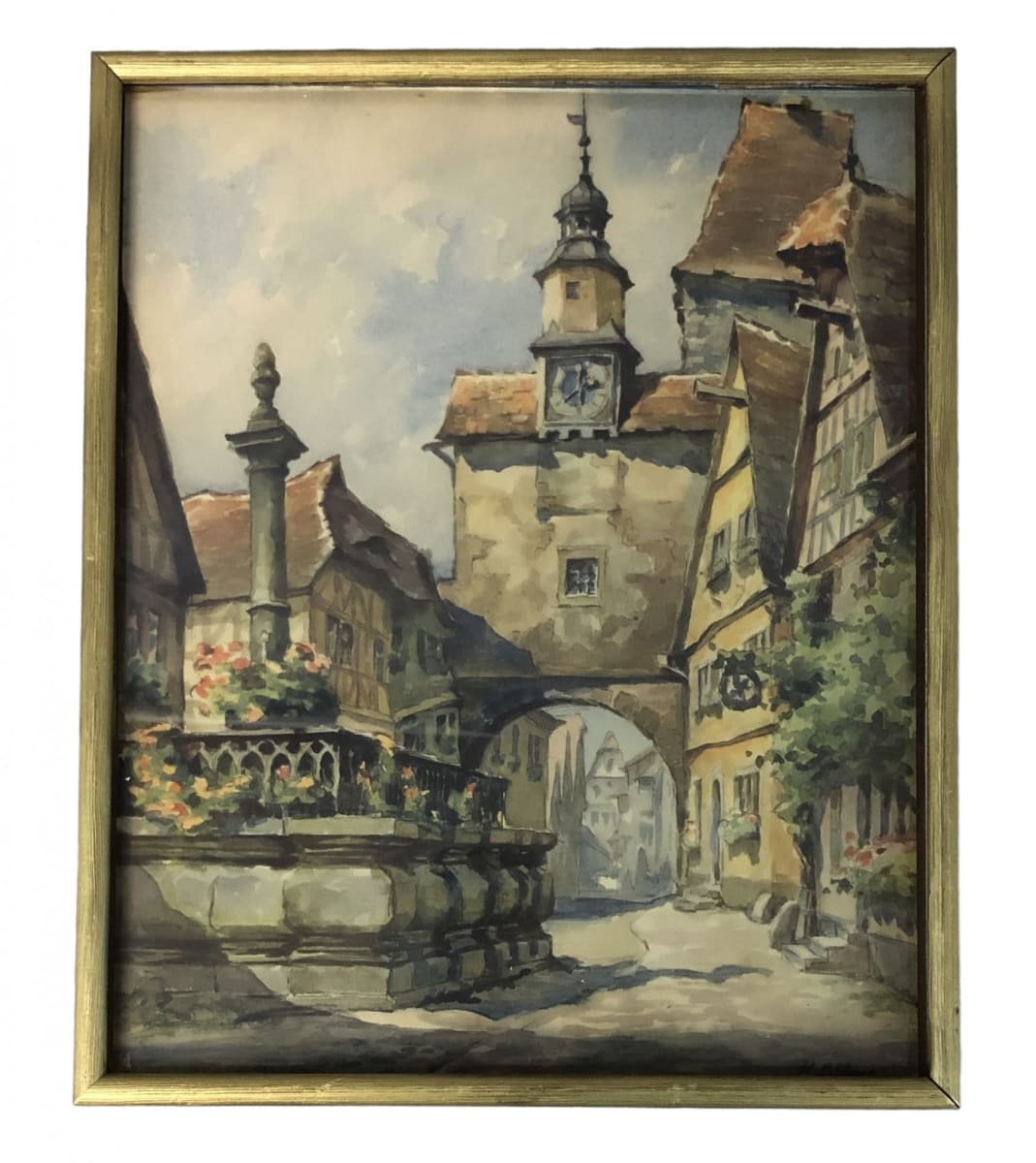 Rothenburg ob der Tauber by Hans Böhme 
