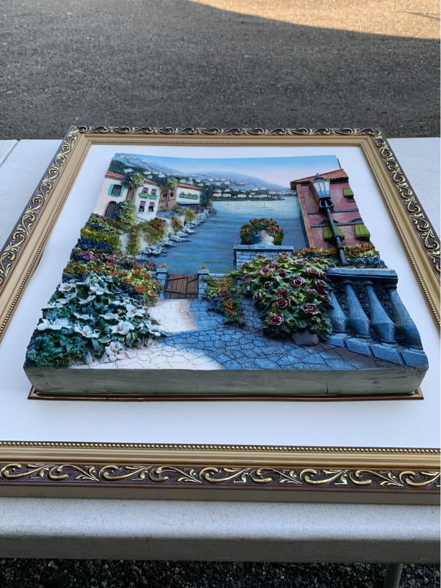 Mediterranean Coast 3D Celluloid 