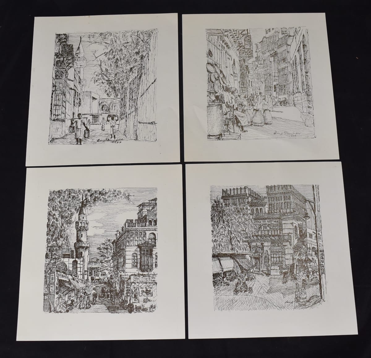 City Street Scene Prints by Unknown, Image 3.