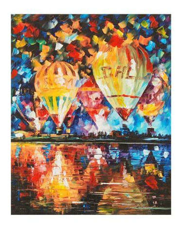 Balloon Festival by Leonid Afremov 