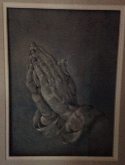 Praying Hands after Albrecht Durer by Marcia Baldwin 