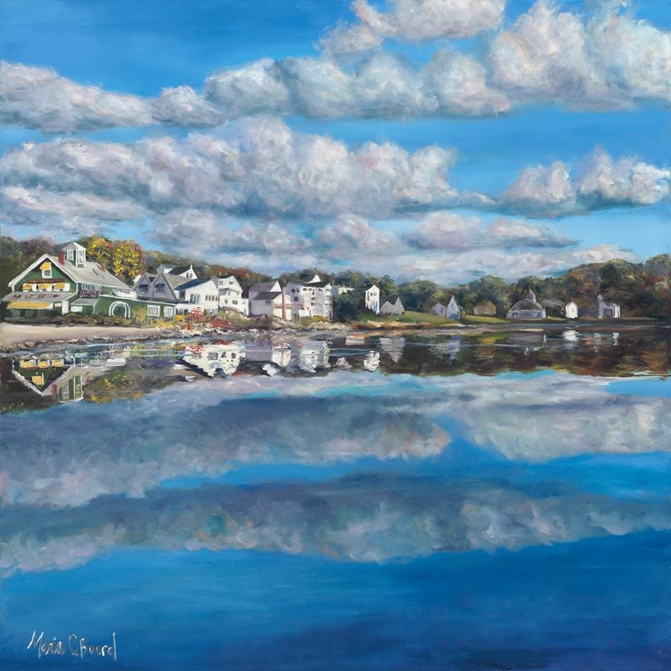 Inner Harbor-Boothbay by Maria Boord 