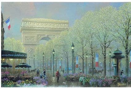 Arc de Triomphe by Alexander Chen 