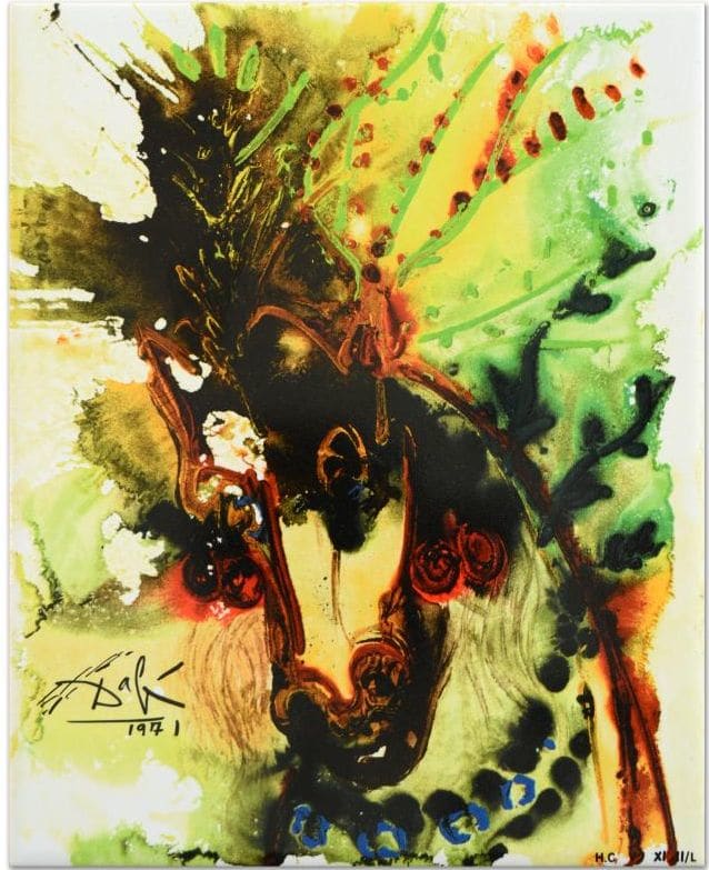 Bucephalus by Salvador Dali 