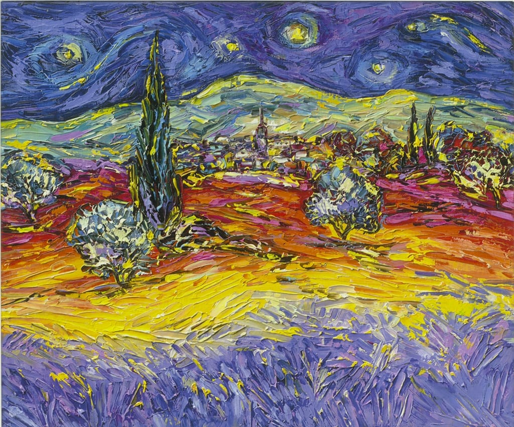 Multicolor Van Gogh by M. Duaiv, Image 1.