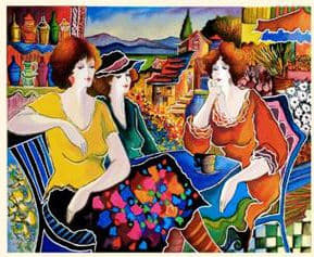 Girl Talk by Patricia Govezensky 