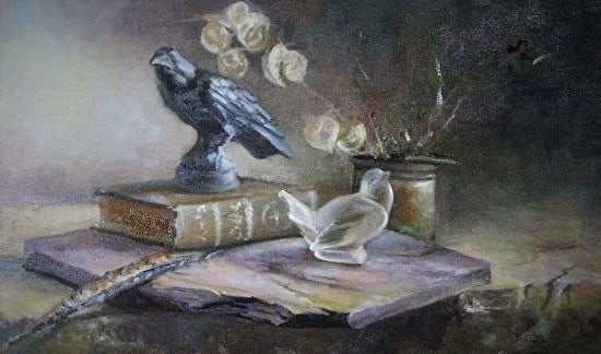 The Raven and the Lalique Sparrow by Jessica Henry 