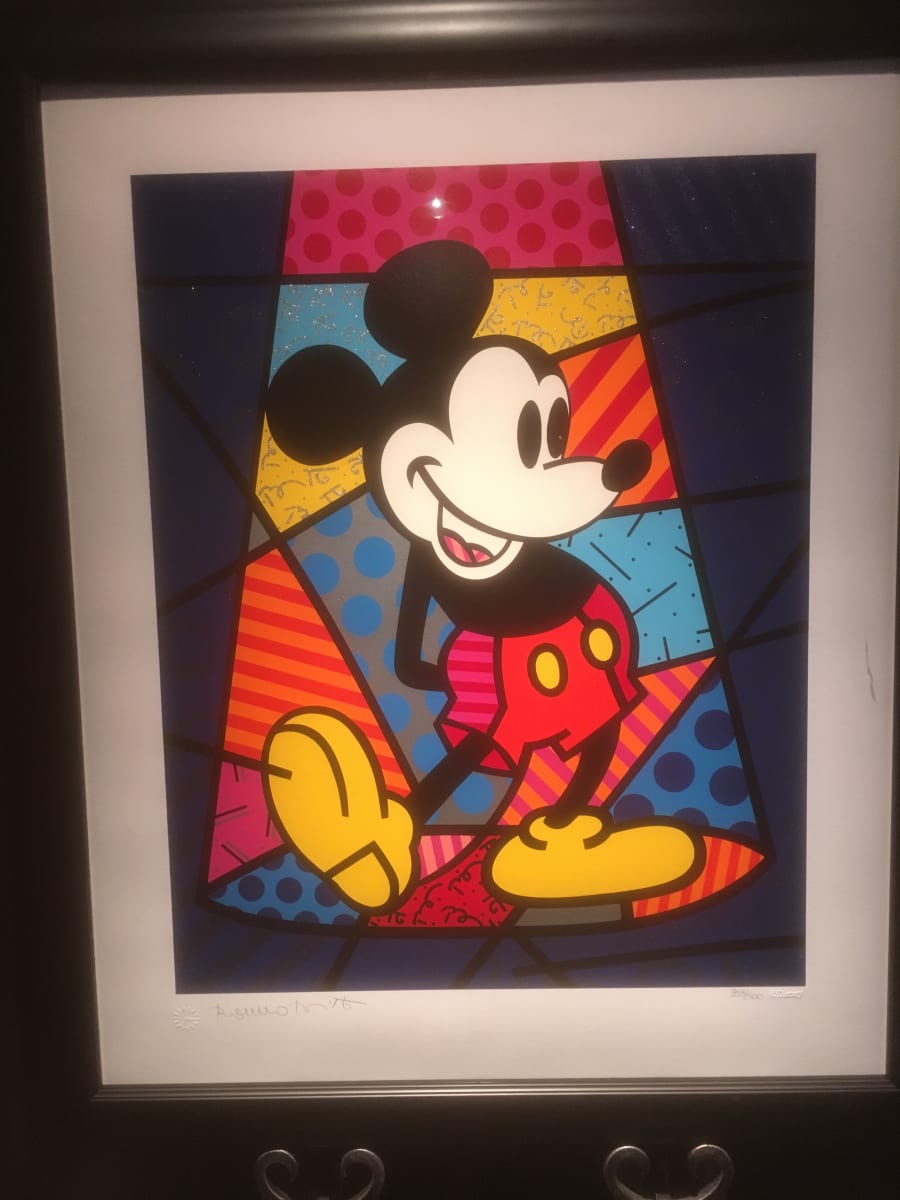 Mickey Mouse by Romero Britto 
