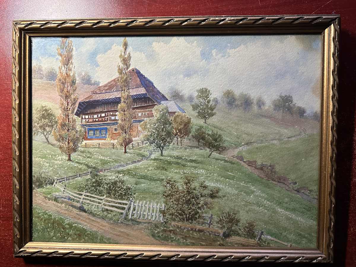 Alpine Villa by H Romberg, Image 1.