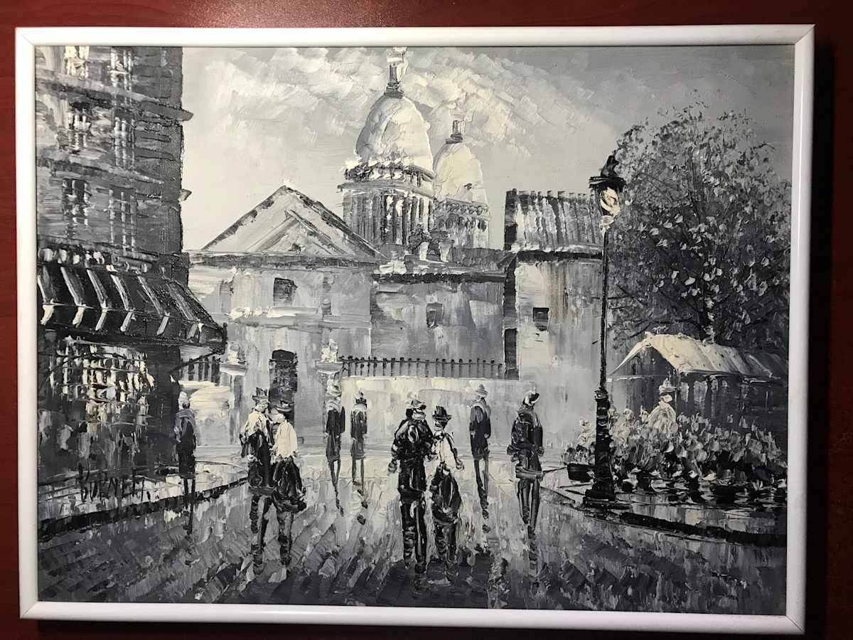 Paris Street Scene by Caroline C. Burnett, Image 1.