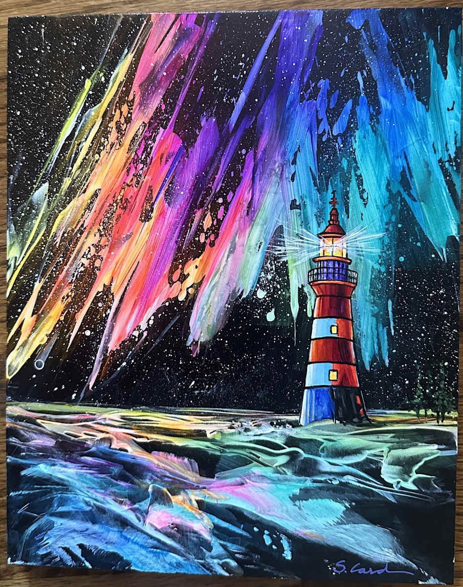 Aurora Lighthouse by Susan Card, Image 3.