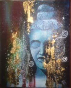 Peaceful Buddha by Shilpa Lalit 