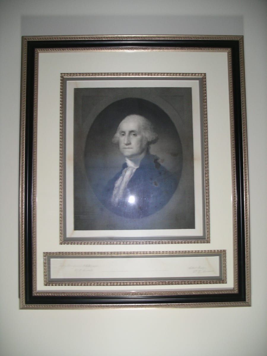 George Washington Engraving by William Edgar Marshall 